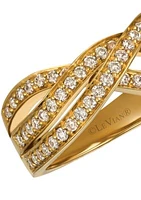 Nude Diamonds Ring in 14k Honey Gold