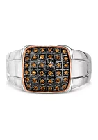 Chocolatier® Ring featuring 1/4 ct. t.w. Chocolate Diamonds® set in 14K Strawberry Gold®