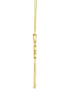 1/2 ct. t.w. Nude Diamonds™ Pendant Necklace in 14K Honey Gold™