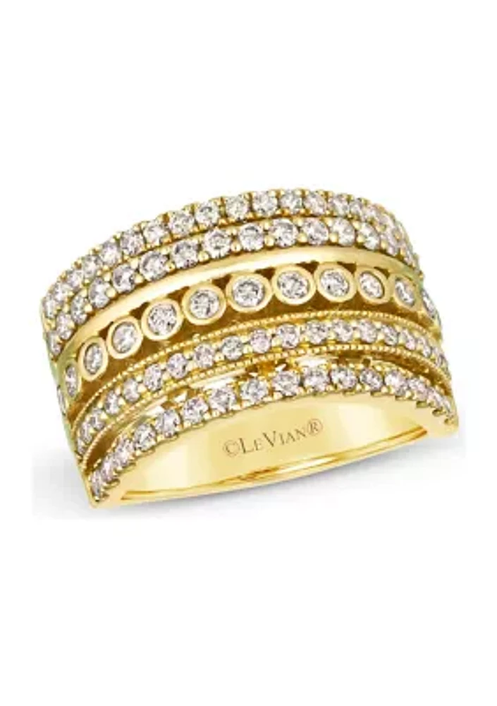 1.36 ct. t.w. Nude Diamonds™ Ring in 14K Honey Gold™