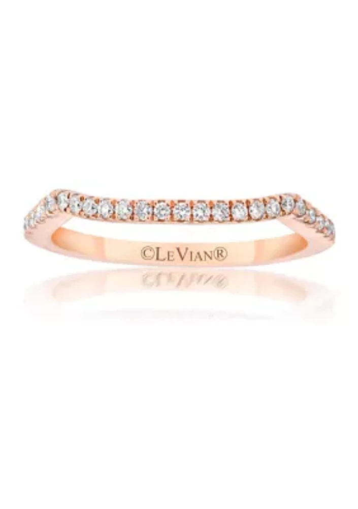 	  1/4 ct. t.w. Diamond Ring in 14K Rose Gold