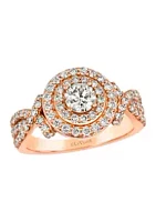 Le Vian®  Ring featuring 1.3 ct. t.w. Nude Diamonds™ set in 14K Strawberry Gold®