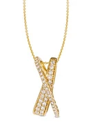 Creme Brulee®  5/8 ct. t.w. Nude Diamonds™ Pendant in 14k Honey Gold™