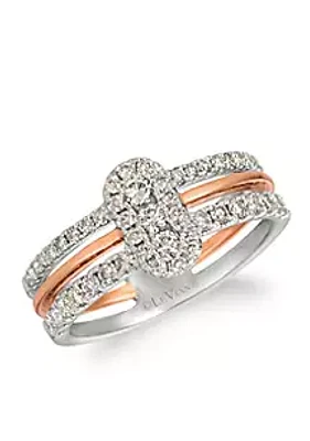 Le Vian® Creme Brulee® ct. t.w. Nude Diamonds™ Ring in 14K Two-Tone Gold