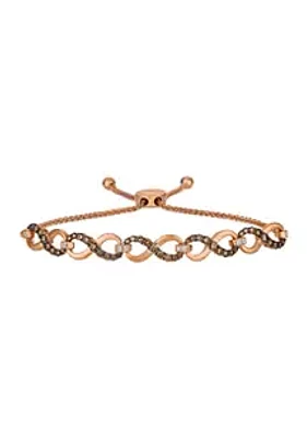 Le Vian® 	 ct. t.w. Diamond Bracelet in 14k Rose Gold