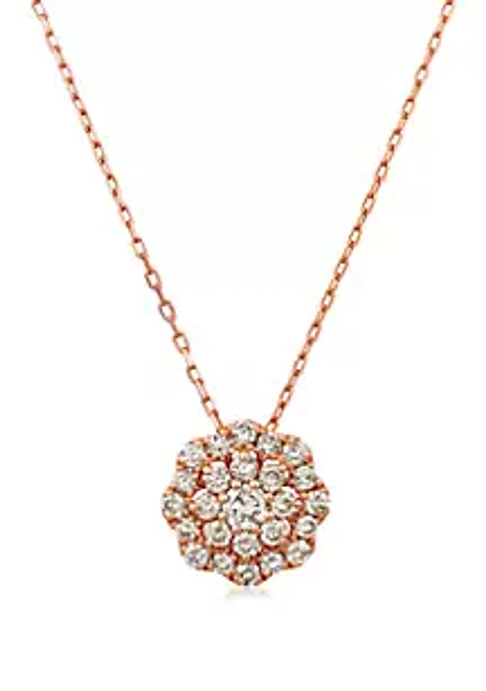 Le Vian® 5/8 ct. t.w. Nude Diamonds™ Necklace in 14K Strawberry Gold®