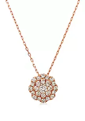 Le Vian® 5/8 ct. t.w. Nude Diamonds™ Necklace in 14K Strawberry Gold®