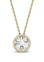 Charles & Colvard / ct. t.w. Lab Created Moissanite Solitaire Pendant Necklace