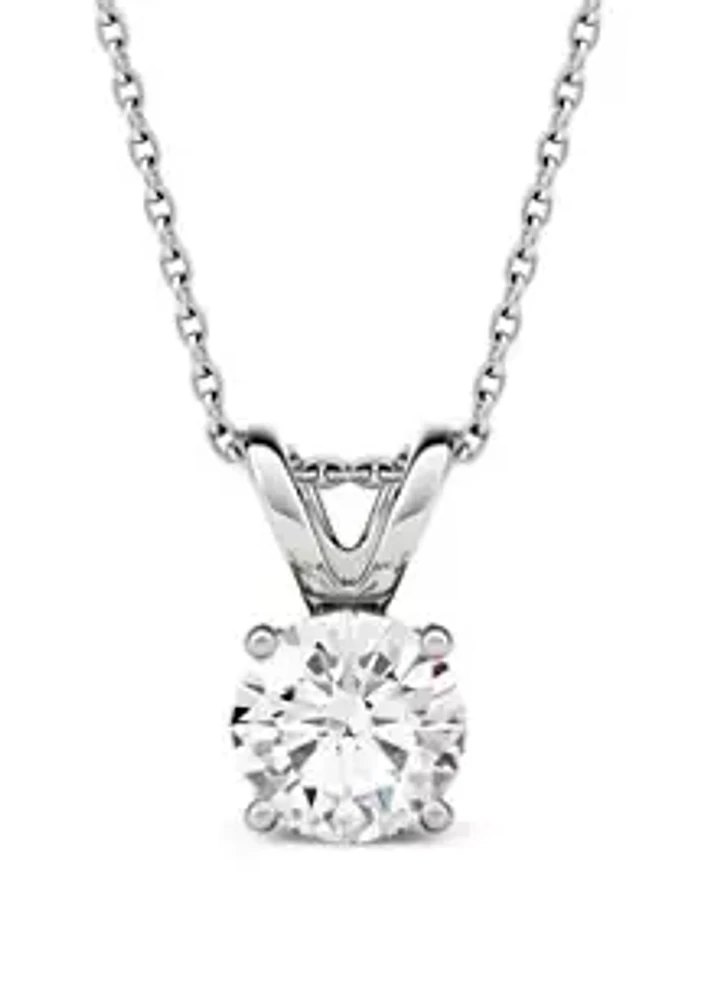Charles & Colvard 1/2 ct. t.w. Lab Created Moissanite Solitaire Pendant