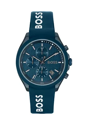 Velocity Blue Strap and Dial Watch