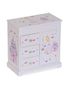 Adalyn Girl's Musical Ballerina Jewelry Box