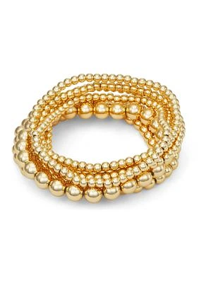 7 Row Bead Stretch Bracelet