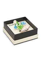 Silver Tone Fish and Shell Pin - Boxed