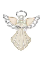 Silver Tone Angel Pin