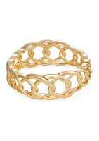 Gold Tone Stretch Bracelet