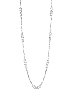 Silver Tone  Yours Truly Strandage Necklace