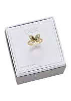 Genuine Crystal Butterfly Ring