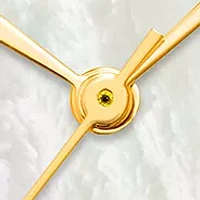 Women's Gold Tone Metal Link Bracelet Watch