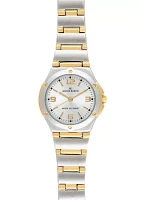 Two-Tone Round Bracelet Watch