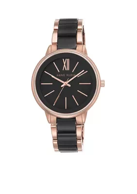 Women's Rose Gold-Tone Bracelet Watch