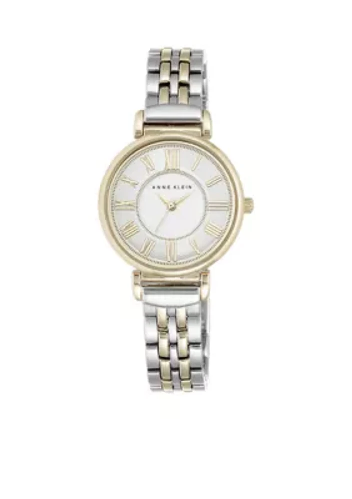 Women's Two-Tone Bracelet Link Watch