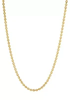 Gold-Plated Chain Necklace