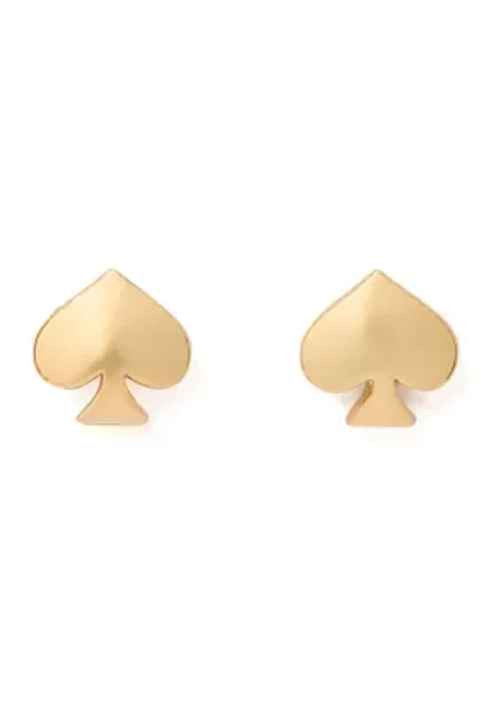 Spade Stud Earrings