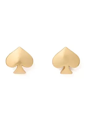 Spade Stud Earrings