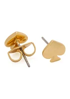 Spade Stud Earrings