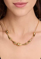 Lab Grown Molten Necklace