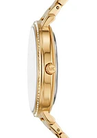 Gold Tone Watch