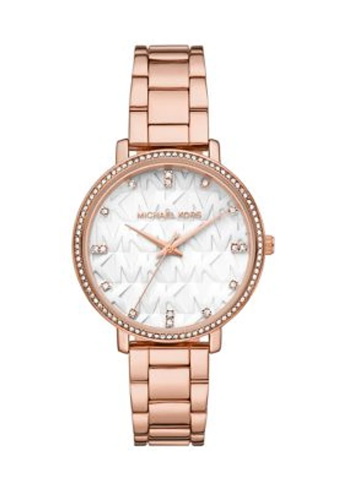 Rose Gold Tone Watch - 38 Millimeter