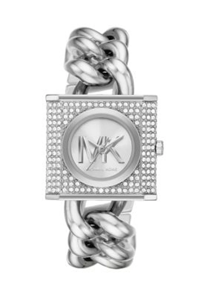 Stainless Steel Perfect Crystal Drops Watch