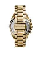 Mid-Size Gold-Tone Stainless Steel Bradshaw Chronograph Watch