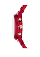 Women's Red Runway Bracelet Watch 