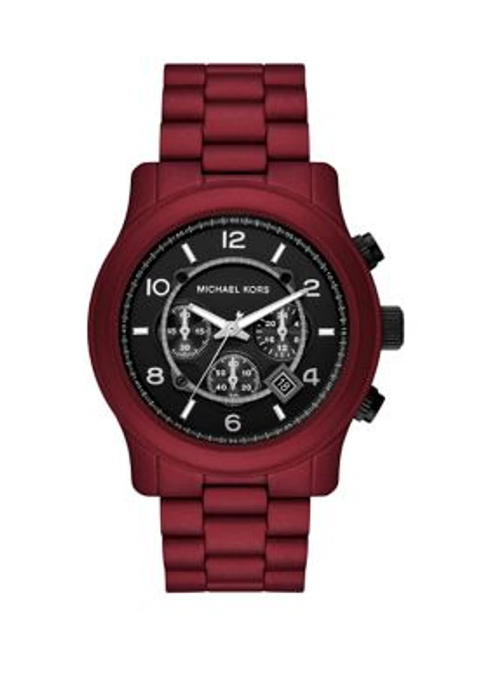 Men's Red Runway Bracelet Watch 