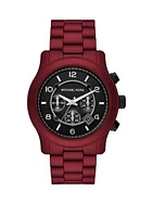 Men's Red Runway Bracelet Watch 