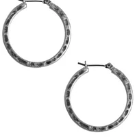 Small Round Hoop Earrings