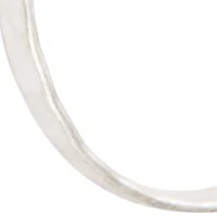 Oblong Hoop Earring