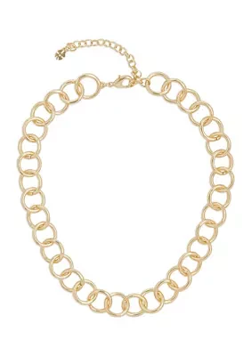 Modern Link Collar Necklace