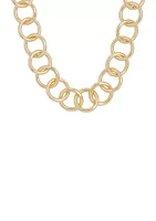 Modern Link Collar Necklace