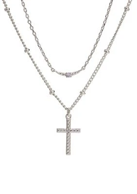 Faith Due Pendant Necklace Set 