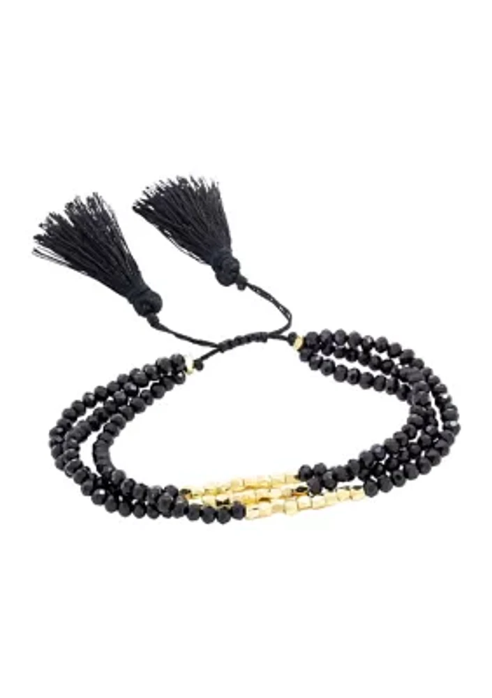 Beaded Tassel Bracelet