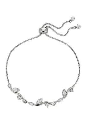 2.27 ct. t.w. Lab-Created Cubic Zirconia Whimsy Adjustable Bolo Bracelet