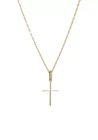 Large Cross Pendant Necklace