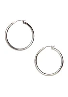 Classic Tube Hoop Earring