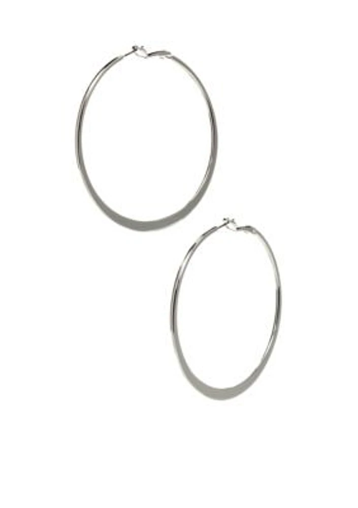 Graduated Hoop Earrings