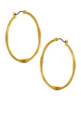 Hoopla Medium Hoop Earrings