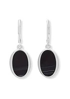 Oval Opulence Drop Earrings