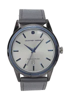 42 Millimeter Gunmetal Blue Sapphire Watch